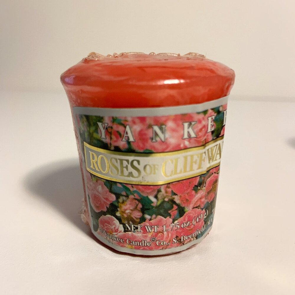Yankee Candle Roses of Cliff Walk 6 Sealed Votives